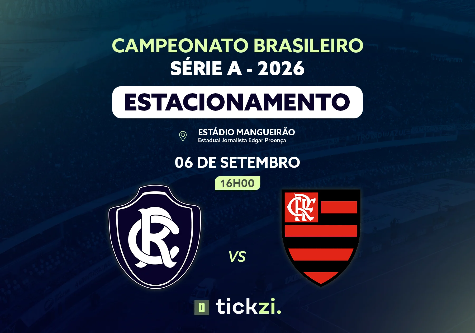 Estacionamento Clube do Remo x Flamengo
